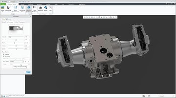 Create a Custom Floor Plane in Render Studio | Creo 7.0
