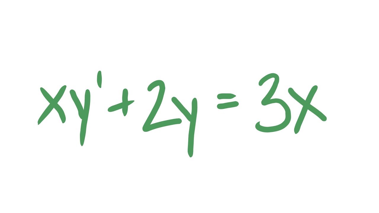 Exact Differential Equations With Integrating Factor Example 1 Xy 2y 3x Old Videos Youtube Exact Differential Equations With Integrating Factor Example 1 Xy 2y 3x Old Videos Youtube