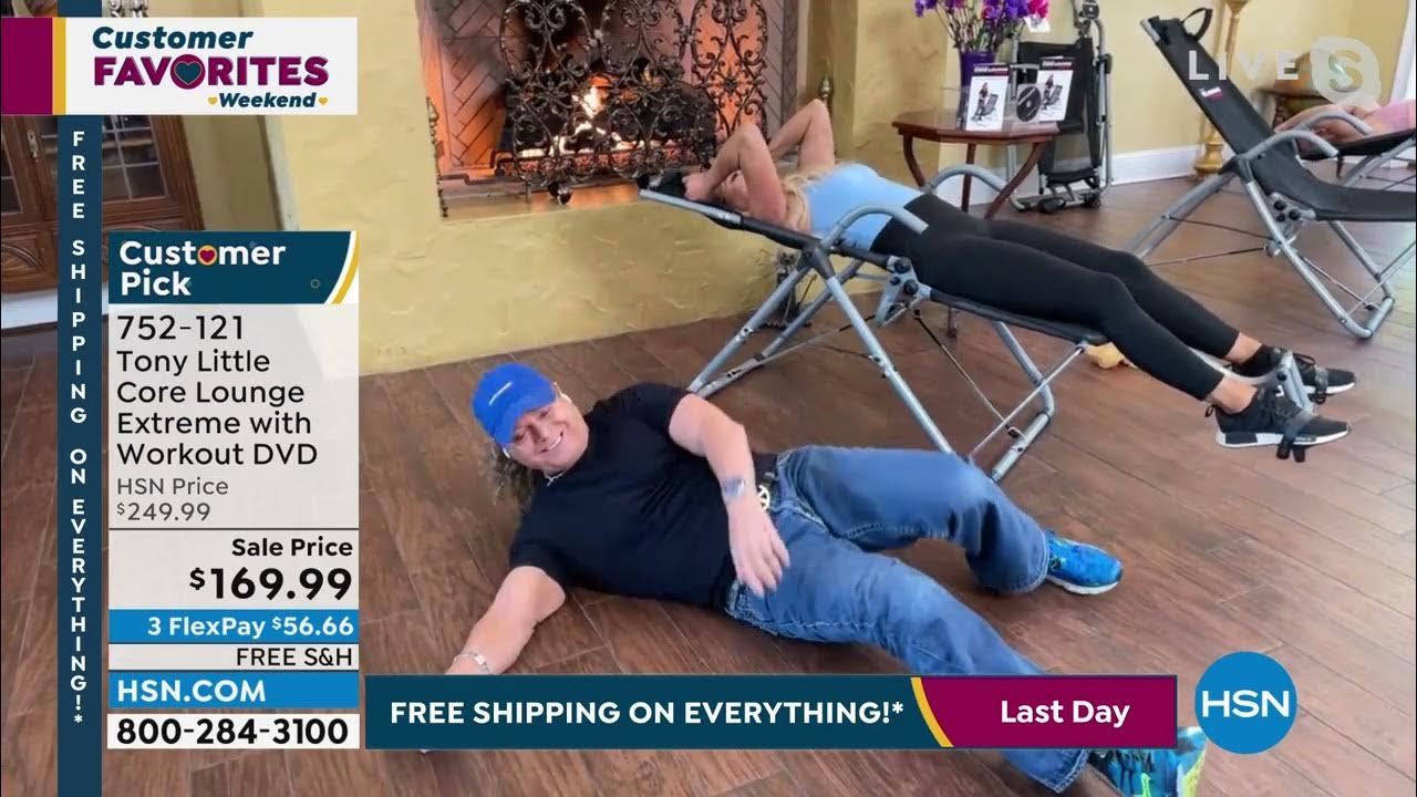 Tony Little Core Lounge Extreme with Workout DVD YouTube