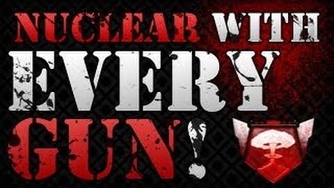 Black Ops 2 - Nuclear With Every Gun: MP7 #6 