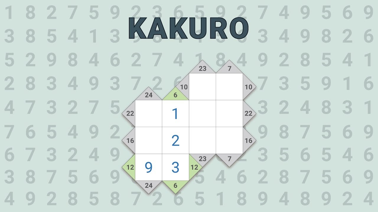 5 лучших числовых головоломок для Android: Какуро. Kakuro by Pink Pointer — простая игра Какуро. Фото.