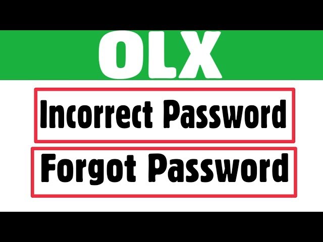 OLX login problem, Google smart look password manager