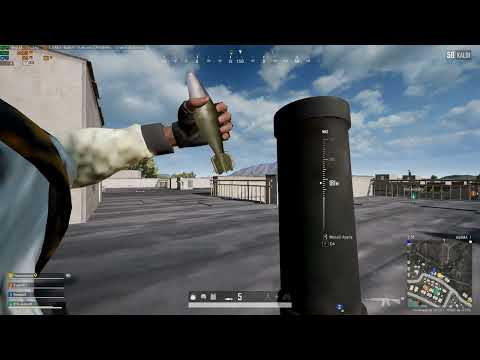 Kanka Sarı Nokta Buradan kaç metredir #pubgmortar