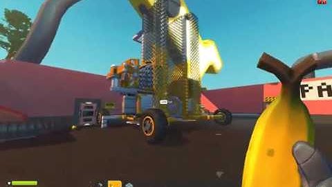 Scrap Mechanic Survival | HowToBuild - Wiggle Tree Harvester MK4 - Turtorial