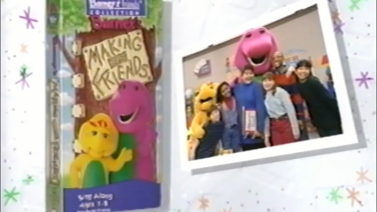 Barneys Making New Friends 1995 Vhs Preview Youtube