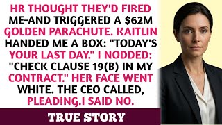 They thought they fired me-until clause 19(b) cost them $62 million.