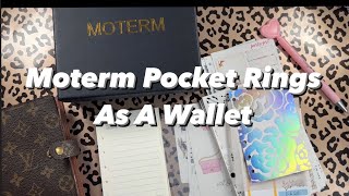 Simple Moterm Pocket Rings Setup As A Wallet
