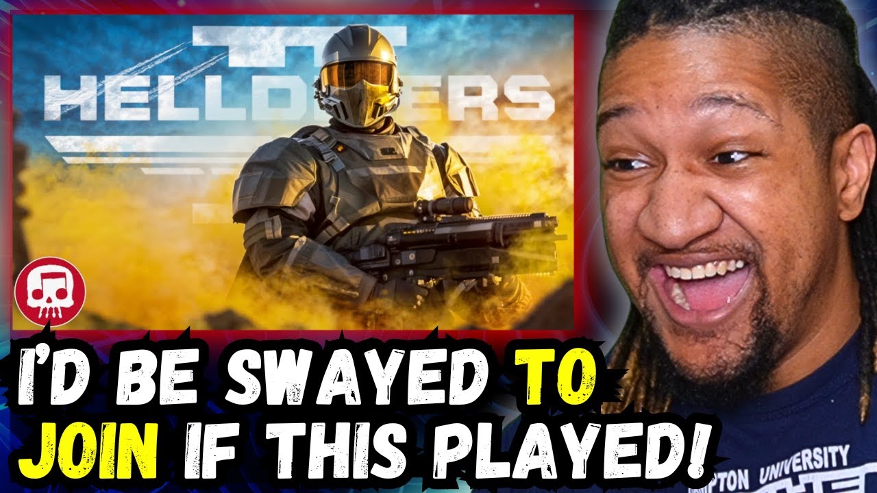 Reacting to JT Music - To Liberty and Beyond (HELLDIVERS 2 RAP)