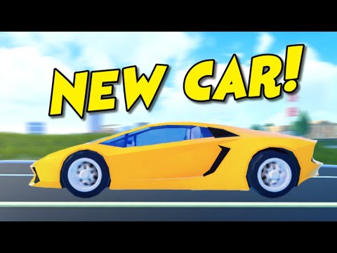 The NEW CAR is Lamborghini LAMBO Upgrade (Roblox Jailbreak) - YouTube