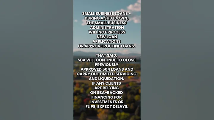 How a Federal Government Shutdown Can Affect Your Real Estate Transactions #realestate #realtor