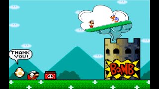 Super Mario World - Iggy Koopa Castle 1 (Gameplay). screenshot 5