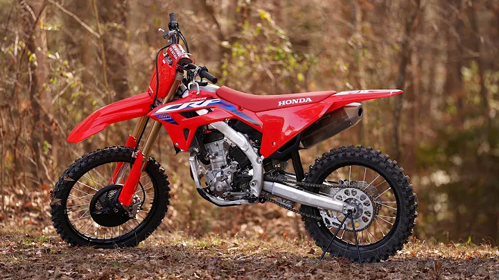 Rolling a 2023 CRF250R out of the dealership!  First start, ride, and break in