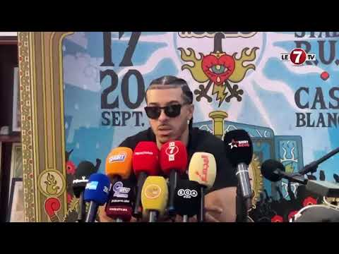 Before his L’Boulevard concert… press conference for famous rapper "Dizzy Dros"