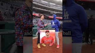 Dodgers players reveal their favorite memorabilia pieces they have…🤯⚾️✍️ #shorts
