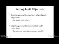 AUD589 Topic 3a Scope of Financial Statement Audit