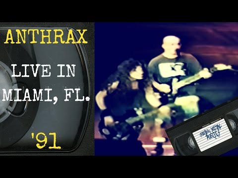 Anthrax Live in Miami Florida July 14 1991 FULL CONCERT