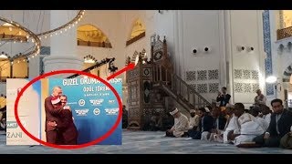 Syamsuri Firdaus di Peluk Erdogan, Qori Asal Bima ini Juara 1 MTQ Internasional di Turki 2019