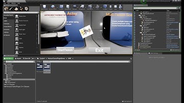 [UE4]HorizonTween Plugin MultiTweenDemo(ETA 4.19)