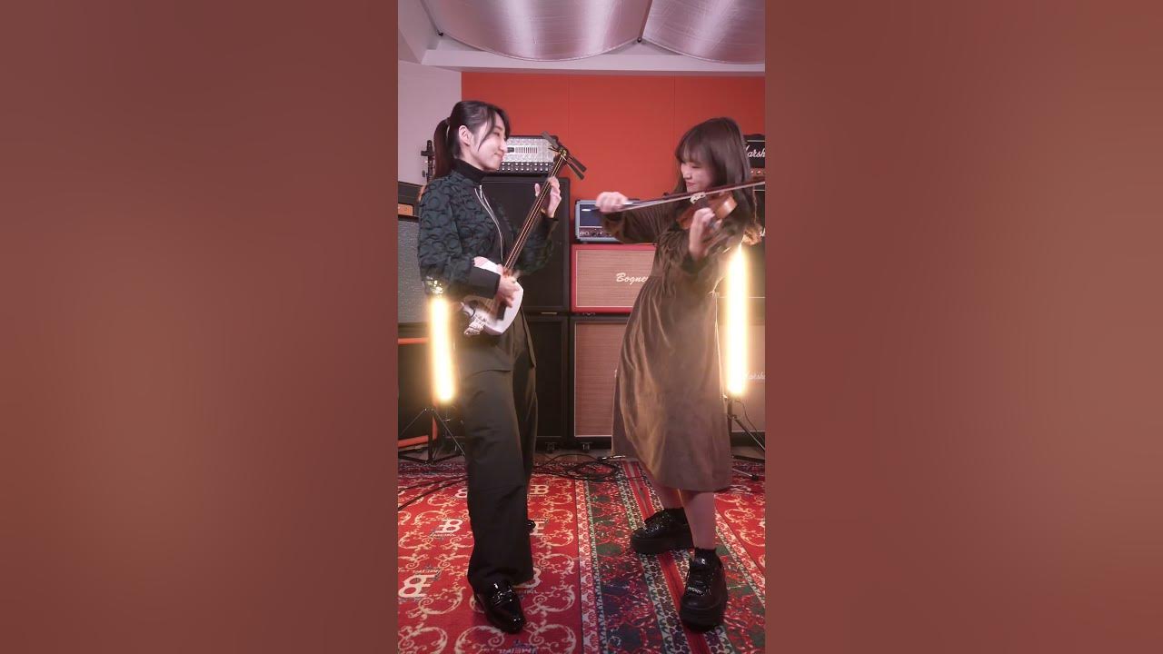SAMURIDE - Sayo Komada feat.高松亜衣 #shamisen #和楽器#violin