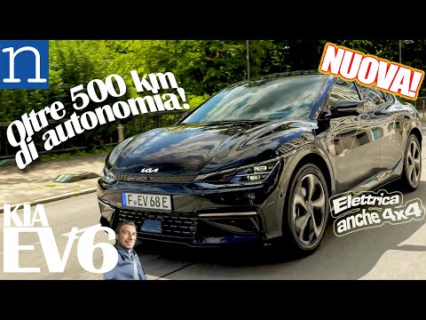 KIA EV6 GT Line | Test e PROVA del SUV CROSSOVER (elettrico) da OLTRE 500 km + V2L 230 Volts