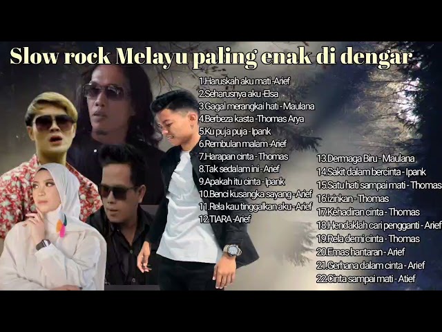 🔴 Album slow rock Melayu ❗❗Paling enak di dengar class=