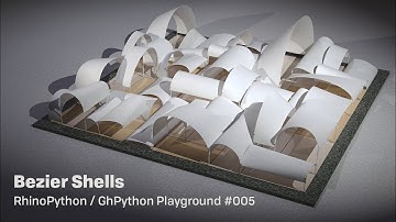 RhinoPython / GhPython Playground #005: Bezier Shells