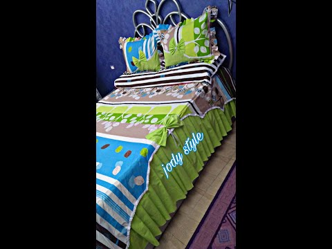 تعالو نشوف طريقة قص ملاية سرير جديدة من جودى ستايل 1