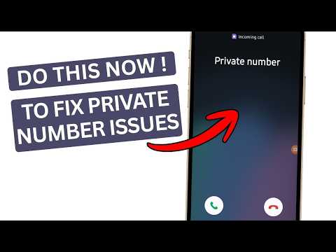 Fix Private Number Issue on Android | Show Caller ID Easily (2025 Guide)