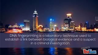 BIOTECHNOLOGY IN FORENSICS