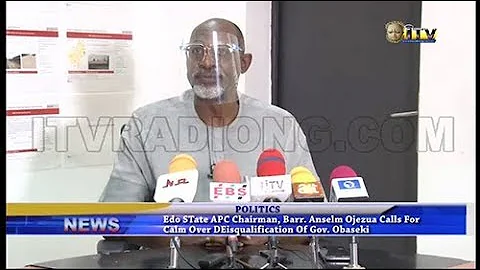 Barr. Ojezua calls for calm over disqualification of Gov. Obaseki