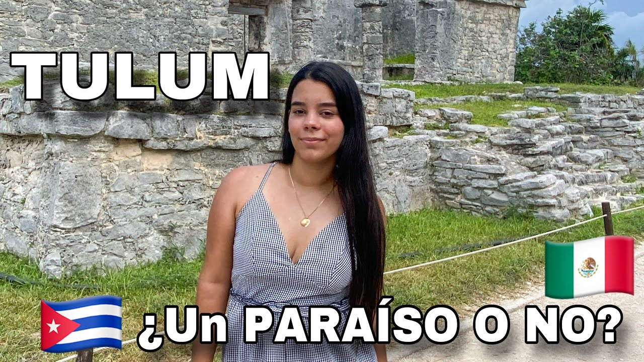 Mi primer viaje en México 🇲🇽 fuera de Cuba 🇨🇺Voy a Tulum y ¡NO Pensé que fuera ASÍ!