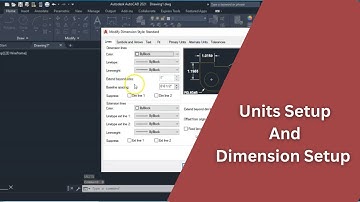 Autocad Dimension & Units Setup in bangla Tutorials |  Elius Cad Cam