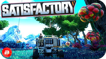Unlocking Tier 5 & 6 with the Space Elevator in Satisfactory! (Satisfactory Early Access Gameplay)