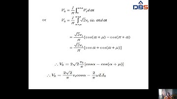 DBS -SOURCE INDUCTANCE,IIIB.TECH-I SEM,UNIT-II,PHASE CONTROLLED CONVERTERS,POWER ELECTRONICS.