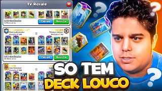 USEI OS DECKS MAIS *LOUCOS* DA TV ROYALE QUE ESTÃO NA ÚLTIMA LIGA!