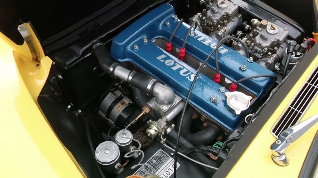 1965 Lotus Elan - Engine Running