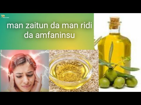 man zaitun da man ridi  da magungunansu ajikin mutum