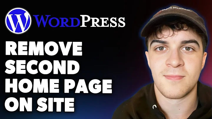 How to Remove Second Home Page on Wordpress Site (Full 2025 Guide)