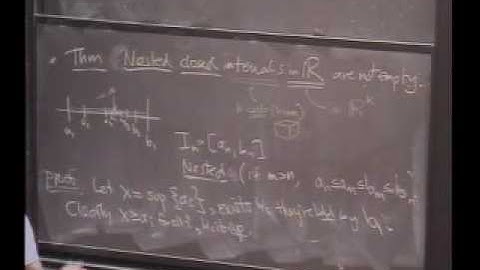 Real Analysis, Lecture 12: Relationship of compact sets to closed sets (8/8)