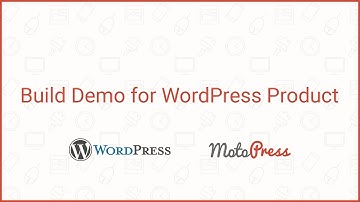 How to create demo for WordPress Product
