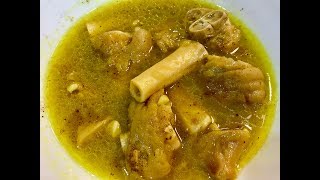Paya soup/bakre ke paye ka soup /goat trotters /hotel /restaurant style