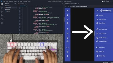 ASMR Programming - Simple Responsive Sidebar - No Talking
