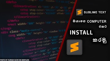 How To Install Sublime Text Code Editor | In Sinhala | 2021