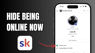 How to Hide Being Online Now on Skool?