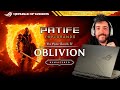 Explorando Tamriel em Oblivion Remastered com Patife! Gameplay Ao Vivo | ROG PLAYS
