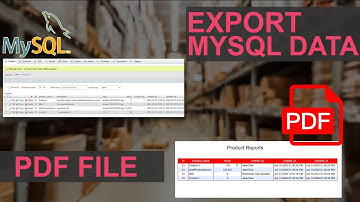 PHP Project: Inventory - How To Export Database Data From MySQL To PDF file using PHP FPDF Library