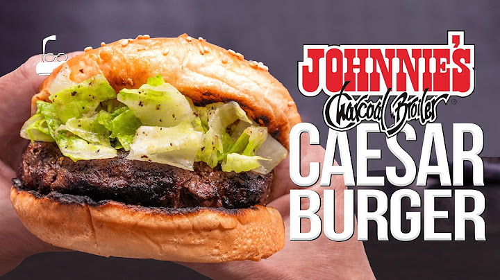 THE CAESAR BURGER FROM JOHNNIE'S BURGERS IN OKLAHOMA | SAM THE COOKING GUY