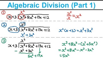 Algebraic Division (Part 1) - Algebraic Methods (Year 1) - Edexcel AS and A Level Maths