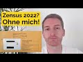 Zensus 2022 ohne mich