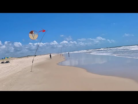THIS BAIT NEVER FAILS!!! JUST CAST IT AND FISH ON!!! Surf Fishing